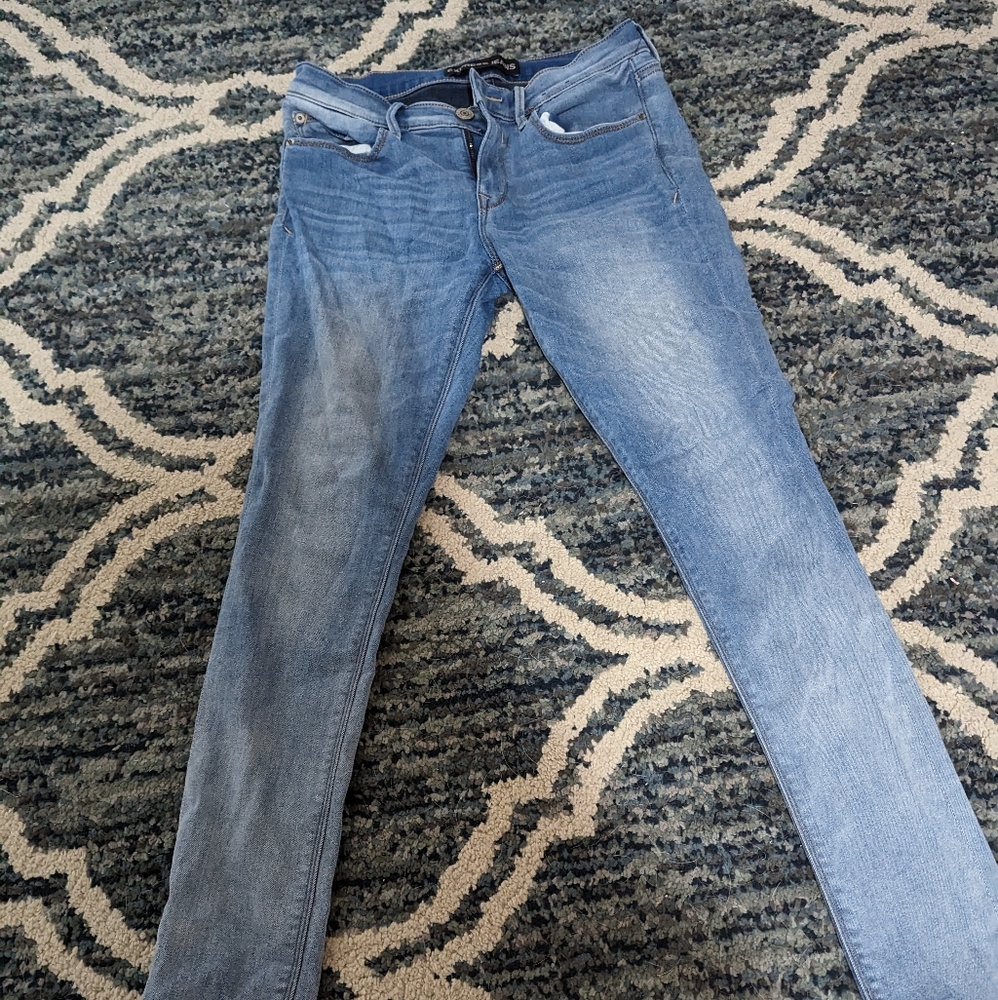 Blue Jeggings Express Size 6R